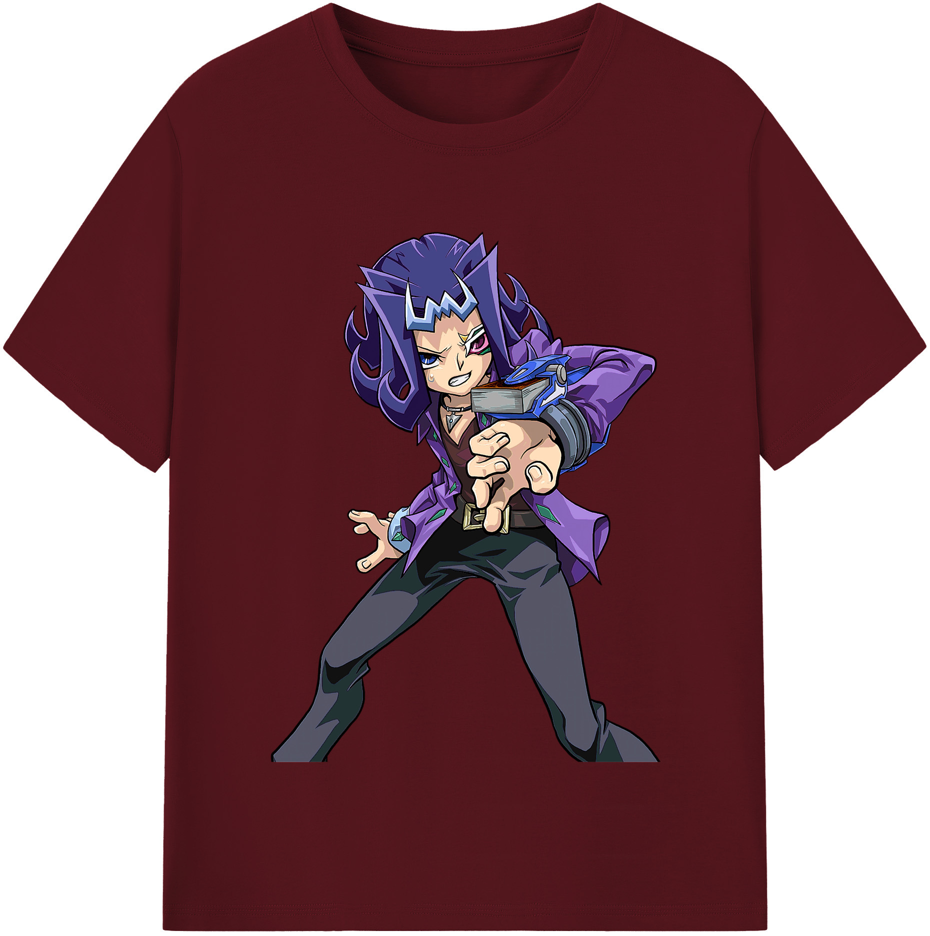 （画像用） 遊☆戯☆王 Yu-Gi-Oh! 綿100％半袖Tシャツ（フロントプリント）